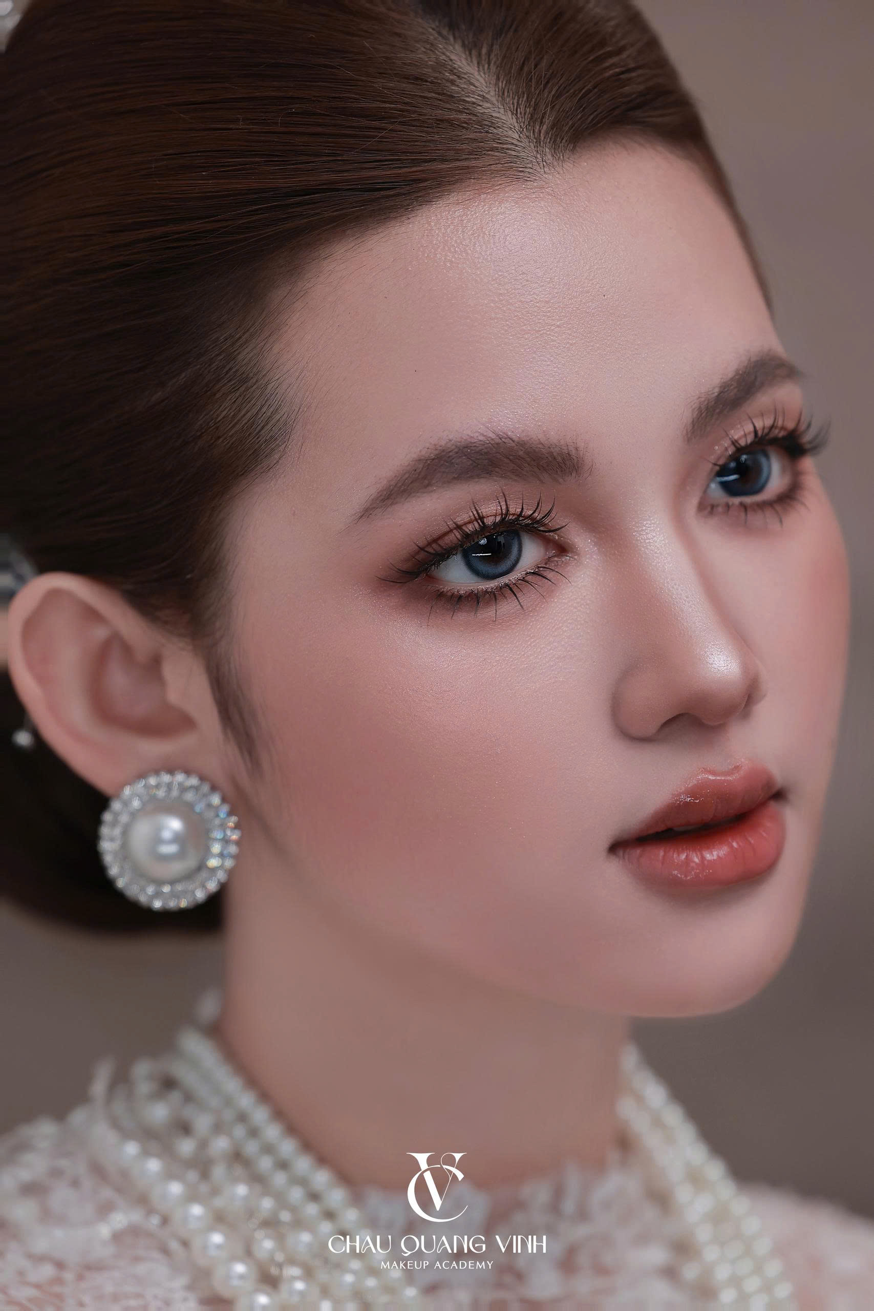 Soft glam tông nâu - Chau Quang Vinh Academy